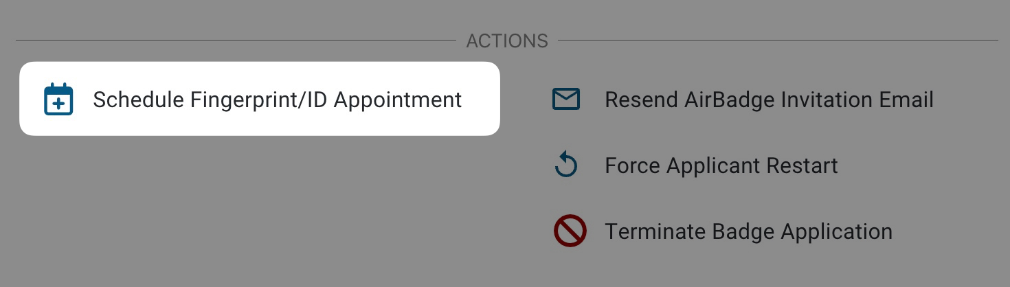 schedule fingerprints