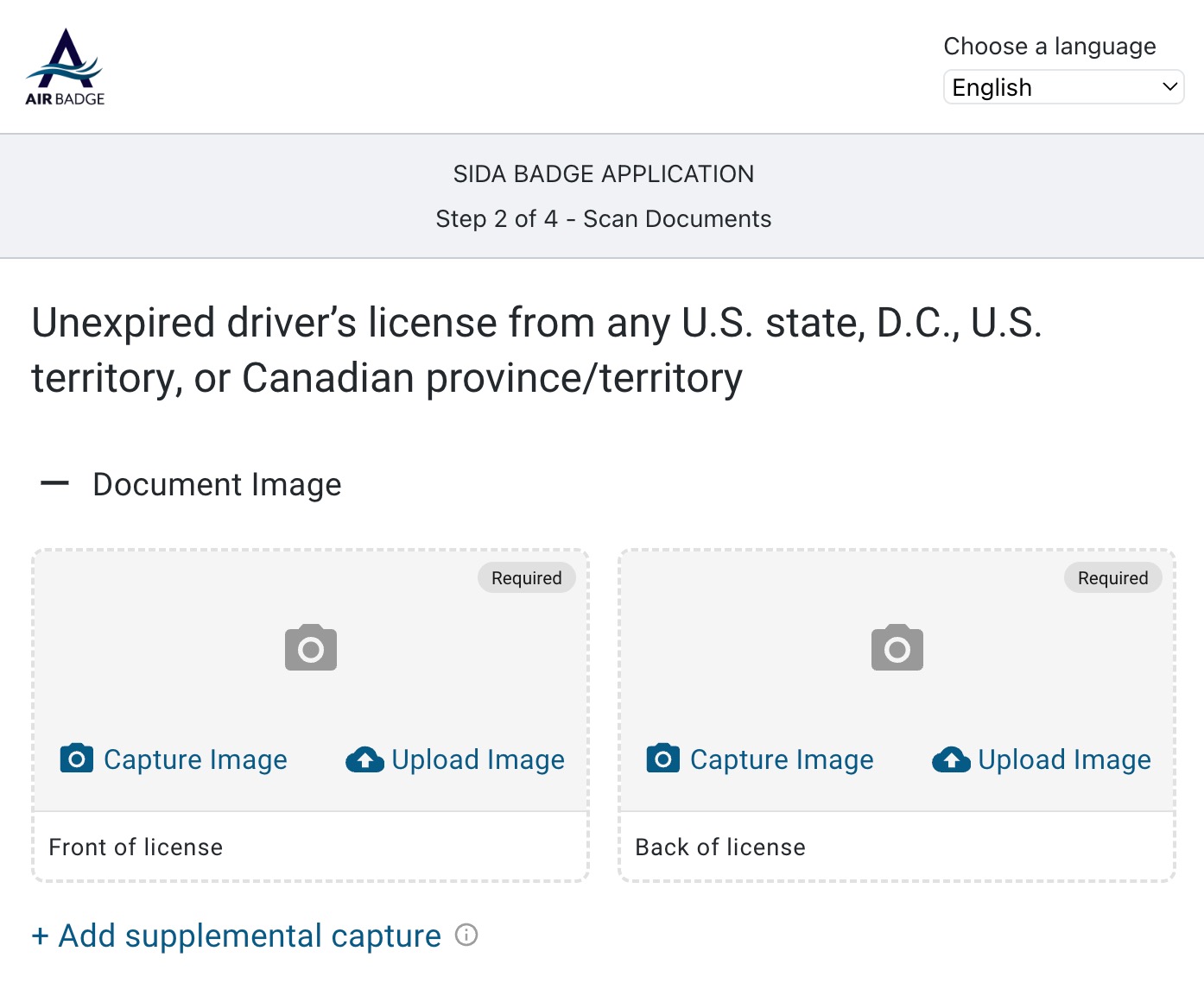 Identity document capture